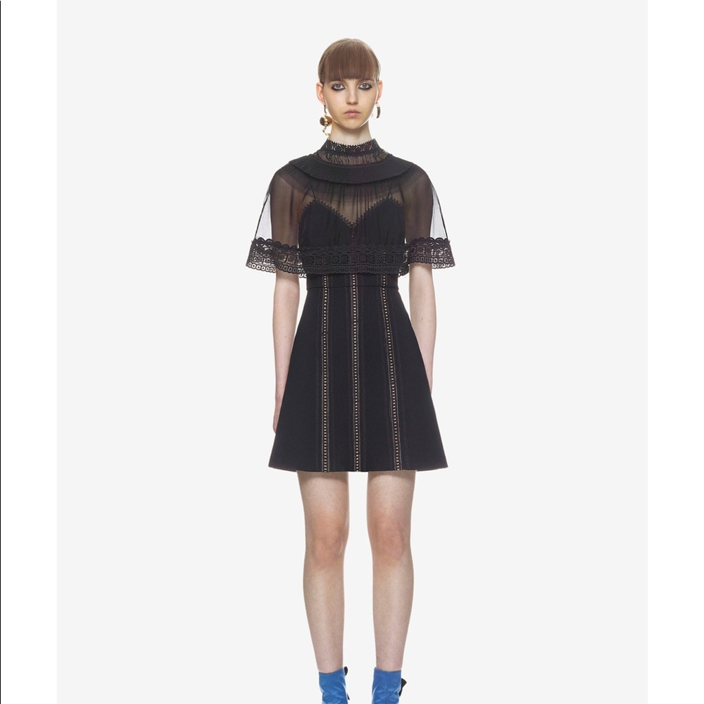 Self portrait black dress